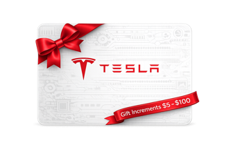 TSLA gift card